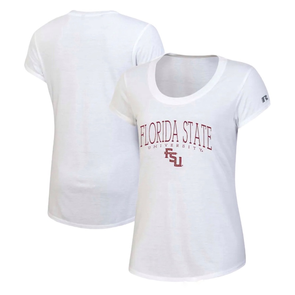 Florida State University Women’s Plus Size 2X White Top NWOT